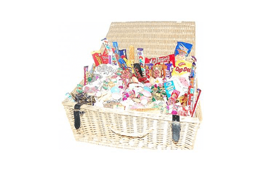 I need a FUNKY HAMPER!  A great gift idea,   Champagne! Sweets! Flowers!