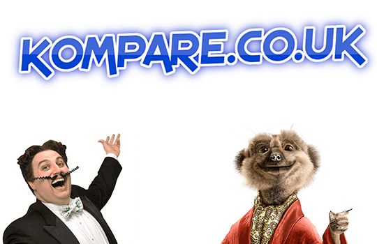 Kompare.co.uk our new Insurance Compare page!